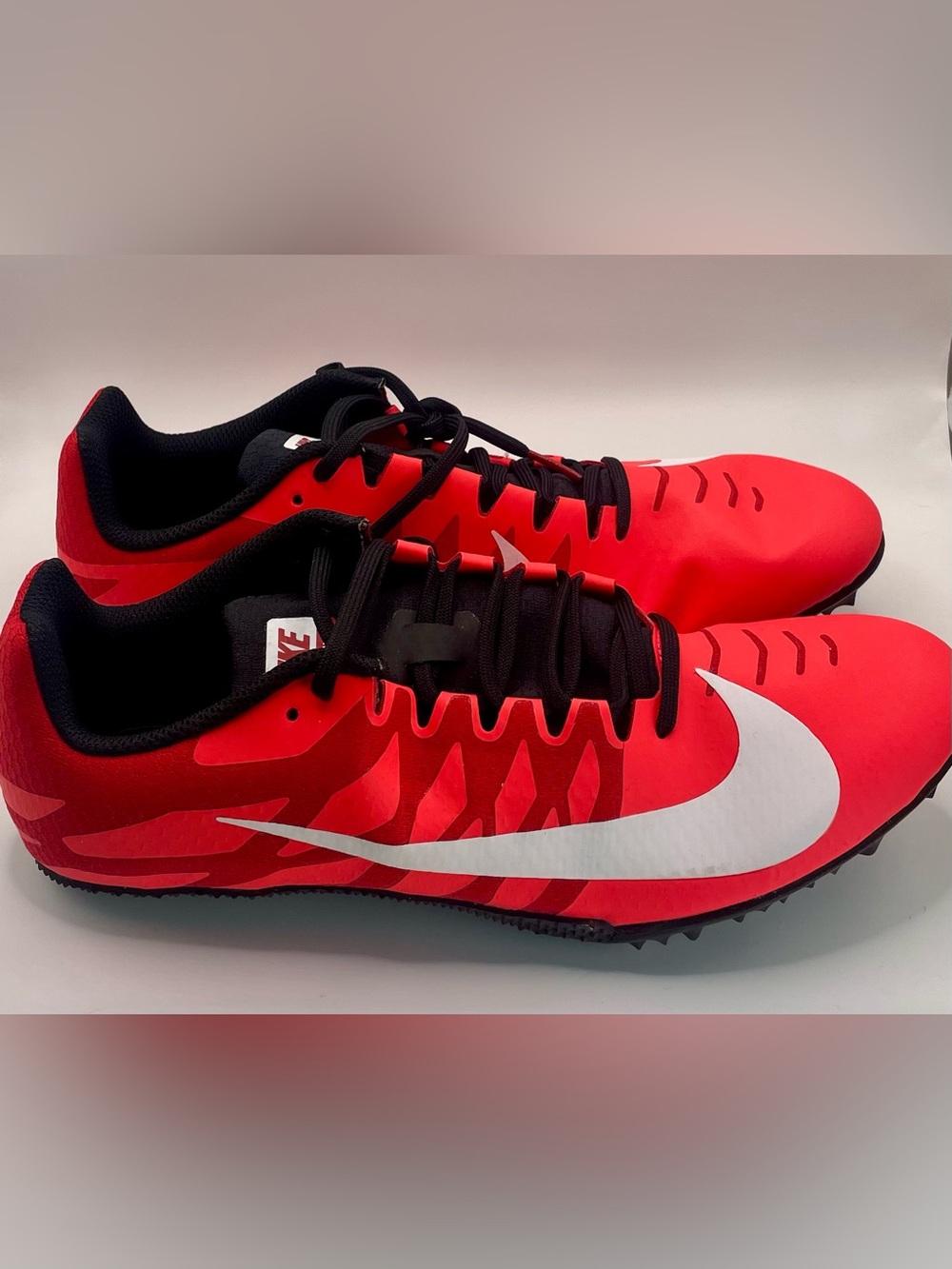 (Size 10.5) Nike Zoom Rival S Sprints with Spikes & Bag